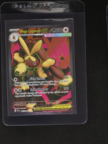 2023 Pokémon Mega Lopunny EX #115/094 — front