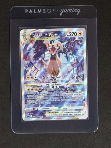 2023 Pokémon Crown Zenith #GG43 Zeraora VSTAR — front