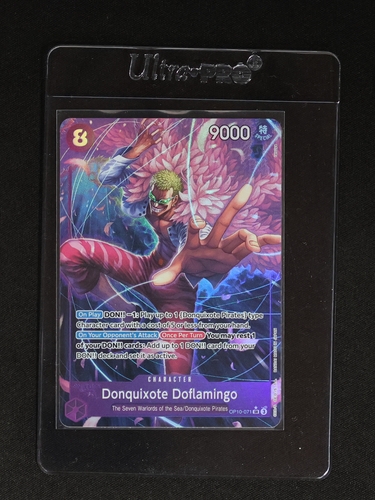 One Piece Card Game OP10-071 Donquixote Doflamingo Royal Blood — front