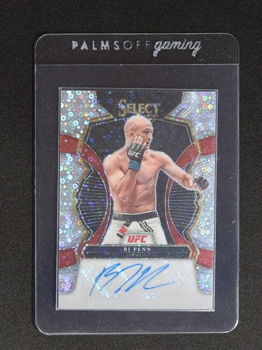2023 Panini Select UFC BJ Penn Auto — front