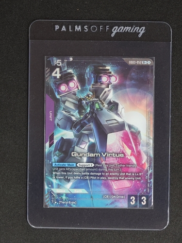 Gundam Virtue R+ GD03-052 Steel Requiem Gundam TCG — front
