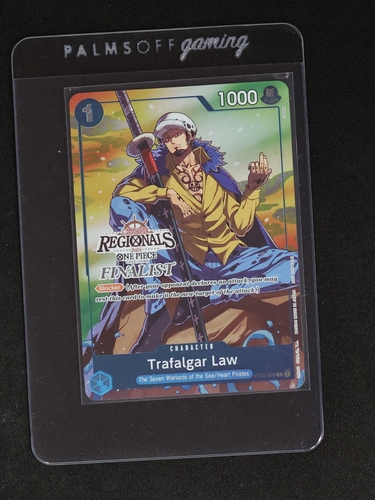One Piece TCG 2024 ST03-008 Trafalgar Law Finalist — front