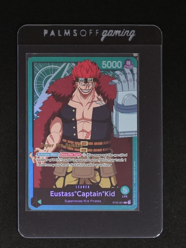One Piece TCG 2020 ST02-001 Eustass "Captain" Kid — front