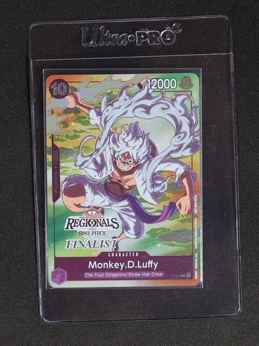 One Piece 2024 Offline Regional Vol. 2 Finalist #P-041 Monkey.D.Luffy — front