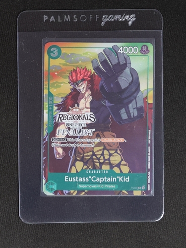 2024 One Piece Card Game P-003 Eustass "Captain" Kid Offline Regional Finalist Promo — front