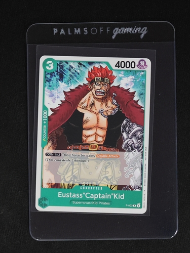 One Piece Card Game 2022 P-003 Eustass 'Captain' Kid Promo — front