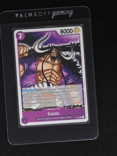 One Piece Card Game 2022 P-005 Kaido — front