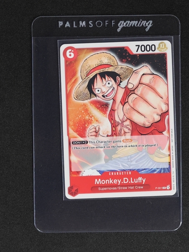 Monkey.D.Luffy P-001 One Piece TCG Promotion Pack 2022 — front
