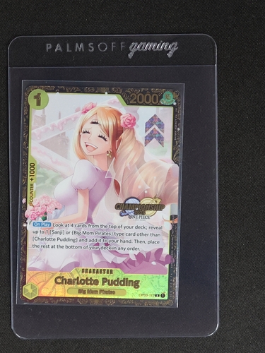 2024 One Piece Championship #OP03-112 Charlotte Pudding — front