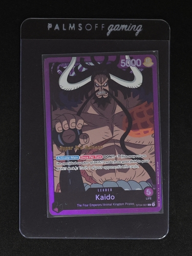 One Piece Card Game ST04-001 Kaido — front
