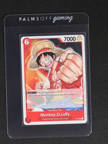 One Piece TCG P-001 Monkey.D.Luffy — front