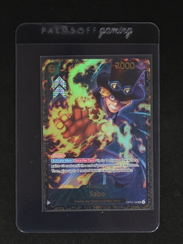 One Piece TCG 2025 #OP07-118 Sabo — front