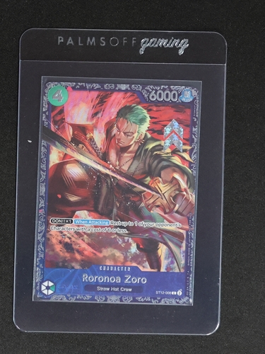 One Piece Card Game 2021 ST12-008 Roronoa Zoro — front