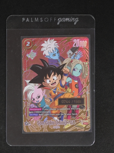 Dragon Ball Super Fusion World #FB04-012 Son Goku (Mini) — front
