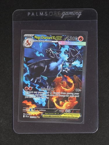 2025 Pokemon PFL #125 Mega Charizard X EX — front