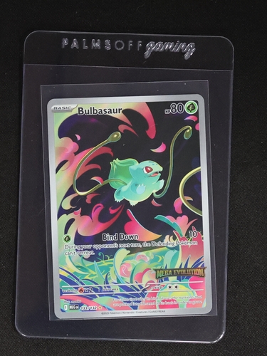 2023 Pokémon #133 Bulbasaur Mega Evolution Full Art — front