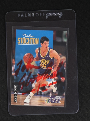 1992-93 Skybox #244 John Stockton — front