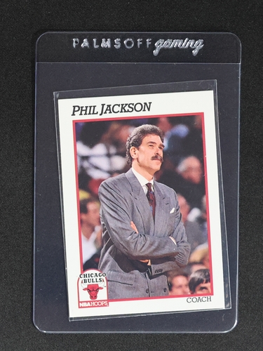 1991 Hoops #224 Phil Jackson — front