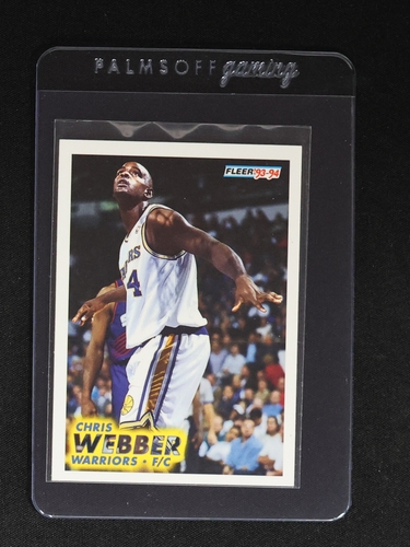 1993-94 Fleer #292 Chris Webber Rookie — front