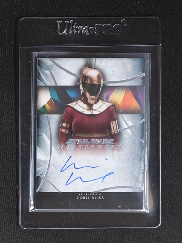 2024 Topps Star Wars Masterwork #A-KR Keri Russell as Zorii Bliss — front