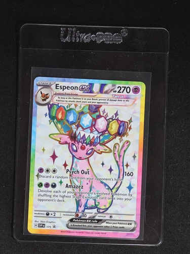 2022 Pokémon TCG Scarlet & Violet Promo #175 Espeon ex — front