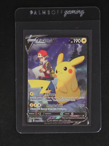 2020 Pokémon Pikachu V TG16/TG30 Lost Origin Trainer Gallery — front