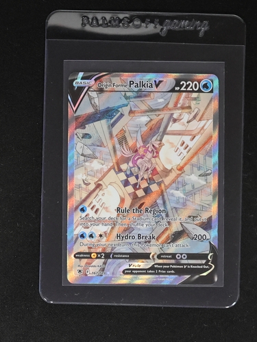 2022 Pokémon TCG Astral Radiance #167 Origin Forme Palkia V — front