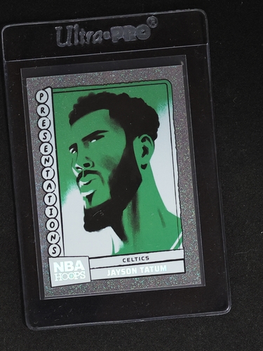 2024-25 Panini NBA Hoops #4 Jayson Tatum Presentations — front