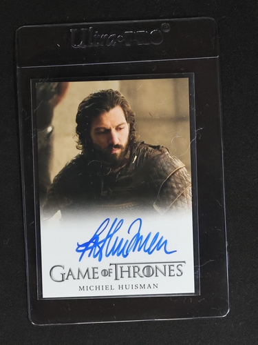 2023 Rittenhouse Game of Thrones Art & Images Michiel Huisman #Full Bleed Autograph — front