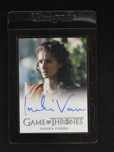 2014 Rittenhouse Game of Thrones Season 4 Indira Varma Autograph — front