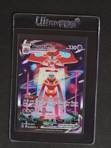 2023 Pokémon Crown Zenith: Galarian Gallery #GG45 Deoxys VMAX — front