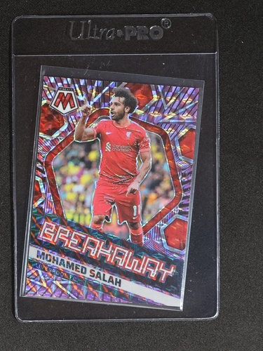 2021-22 Panini Mosaic Premier League Breakaway #18 Mohamed Salah — front