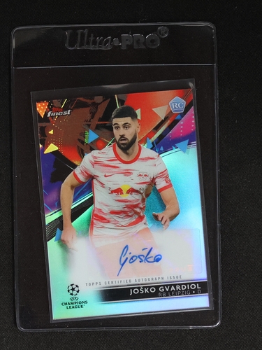 2021-22 Topps Finest #BA-GV Joško Gvardiol — front