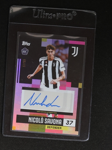 2024-25 Topps Chrome UEFA #46 Nicolò Savona — front