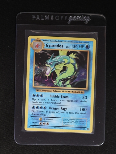2016 Pokémon TCG XY Evolutions #34 Gyarados — front