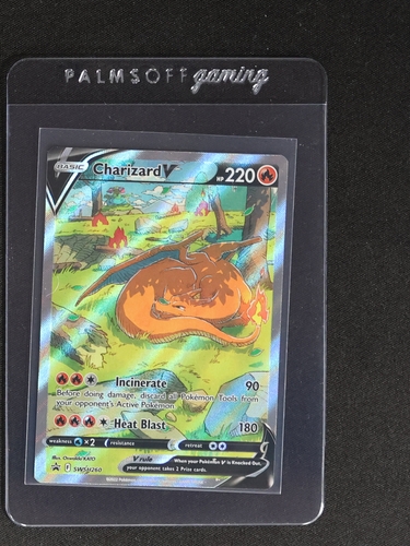 2020 Pokémon SWSH Black Star Promo #SWSH260 Charizard V — front