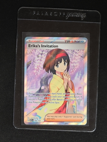 2023 Pokémon Scarlet & Violet 151 #196 Erika's Invitation — front