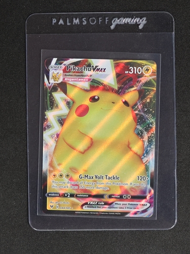 2020 Pokémon Vivid Voltage #44 Pikachu VMAX — front