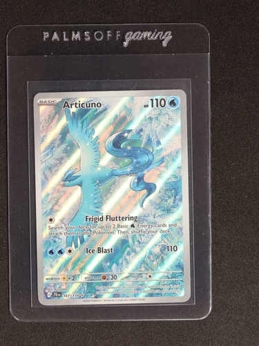 2023 Pokemon SV09 Journey Together #161 Articuno Illustration Rare — front