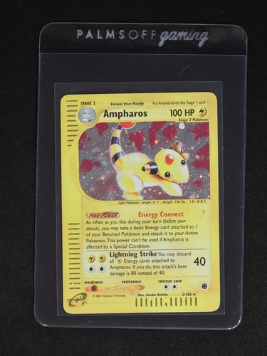 2002 Expedition Base Set #2 Ampharos — front