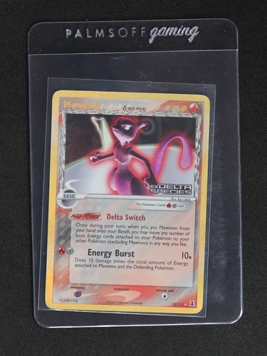 2005 Pokemon Delta Species #12 Mewtwo — front