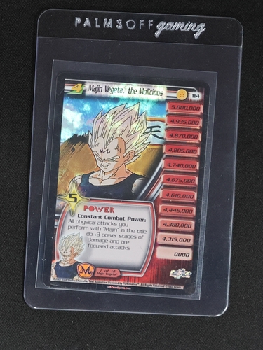 2003 Score Dragon Ball Z #114 Majin Vegeta, the Malicious — front