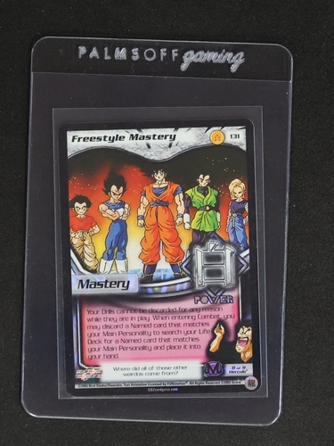 2003 Score DBZ CCG #131 Freestyle Mastery — front