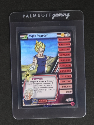 2003 Score Dragon Ball Z #47 Majin Vegeta — front