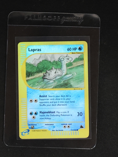 2003 Pokémon Skyridge #71 Lapras — front