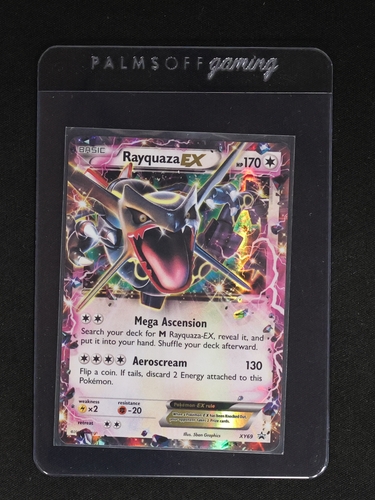 Pokémon XY Black Star Promo #XY69 Rayquaza EX — front