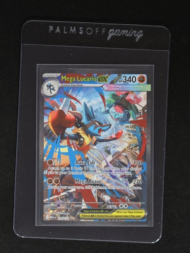 2014 Pokémon TCG ME01: Mega Evolution #179 Mega Lucario EX — front
