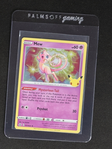 2021 Pokémon TCG Celebrations #011 Mew — front