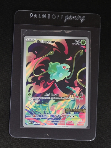 2025 Pokémon #133 Bulbasaur Mega Evolution — front