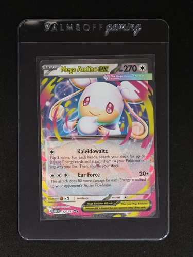 2026 Pokémon Ascended Heroes #172 Mega Audino ex — front